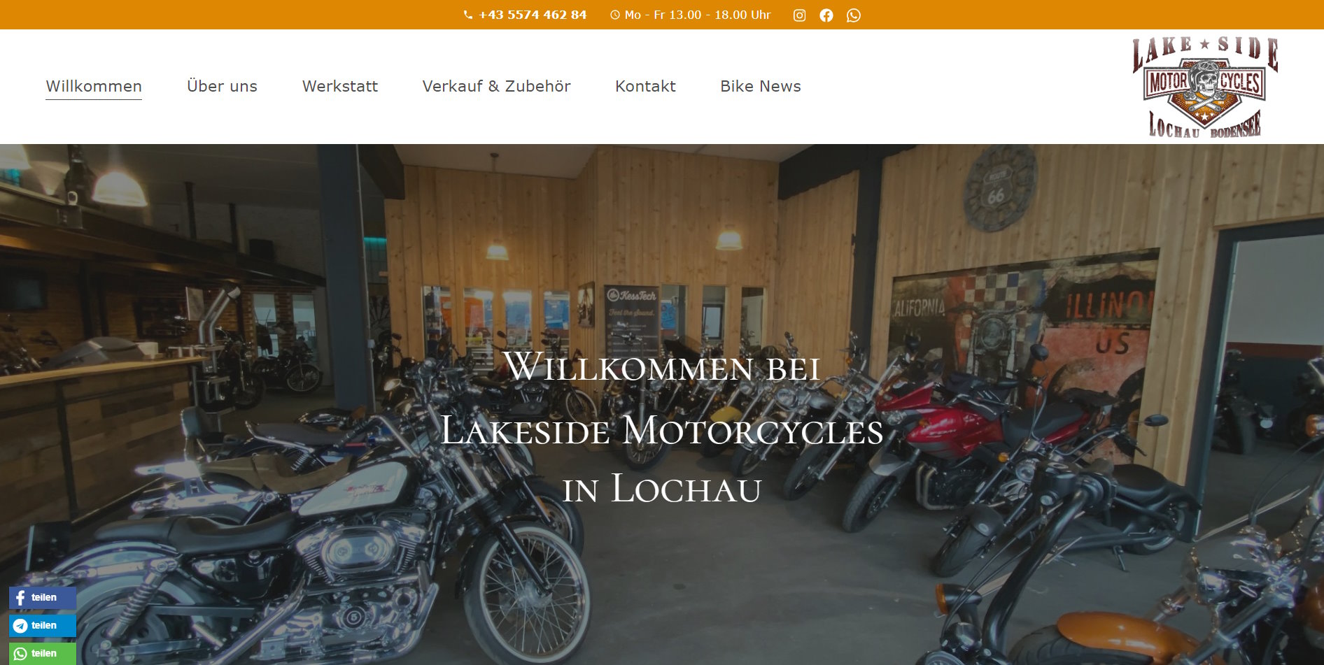 Lakeside Motorcycles Lochau, Igl-Webdesign, J&B Igl-Web, Webseiten, Webshop, Onlineshop, SEO, Webseiten, Google Anzeigen, Paraguay